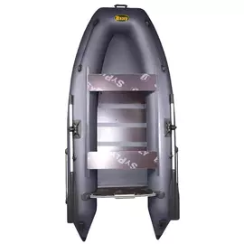 Инзер моторная 290 V, Ø 36, с реечным полом, плоскодонная надувная лодка ПВХ, Цвет лодки: Серый
