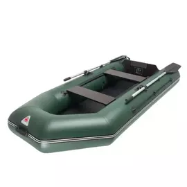 Yukona 280 TL  Люкс килевая, с натяжным полом - моторная надувная лодка ПВХ, Цвет лодки: Зелёный