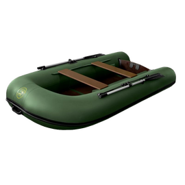 BoatMaster 310Т с фанерным полом-книжкой - моторная надувная лодка ПВХ, Цвет лодки: Оливковый