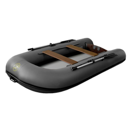 BoatMaster 310ТА с надувным дном высокого давления (airdeck) - моторная надувная лодка ПВХ, Цвет лодки: Серый