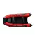 Riverboats РИБ 430R (S,L) (встроенный рундук) - жестко-надувная моторная лодка ПВХ, Цвет лодки: Черно-серый, изображение 3