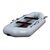 FORT boat 260 LT (Лайт) с фанерной сланью - гребная надувная лодка ПВХ, Цвет лодки: Серый