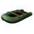 BoatMaster 310Т с фанерным полом-книжкой - моторная надувная лодка ПВХ, Цвет лодки: Оливковый