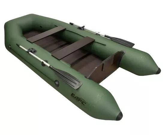 Барс 3200 килевая, с фанерным полом-книжкой - моторная надувная лодка ПВХ, изображение 2