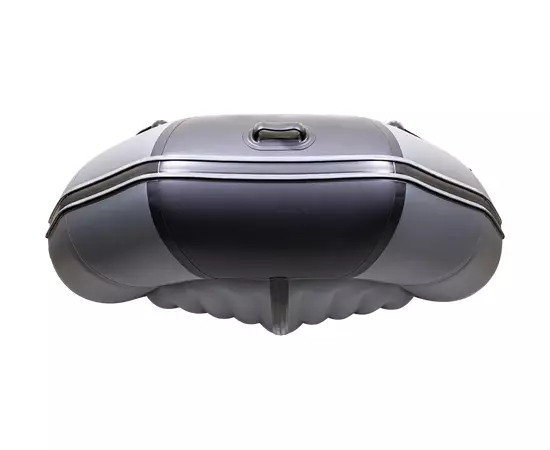 Таймень NX 4000 НДНД PRO килевая, с надувным дном низкого давления - моторная надувная лодка ПВХ, Цвет лодки: Графитово-черный, изображение 7