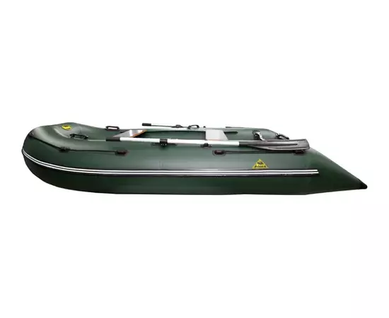 Инзер моторная 320V НДНД, Ø 45, плоскодонная надувная лодка ПВХ, Цвет лодки: Зелёный, изображение 7