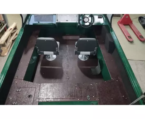 Windboat 4.2 DC Evo (S)- алюминиевая моторная лодка, изображение 9