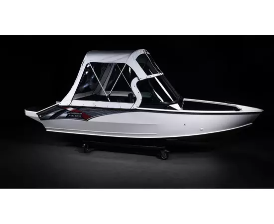 Windboat 4.6 DСX  двухконсольная - алюминиевая моторная лодка, изображение 24