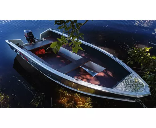 Windboat 4.0 EVO румпельная - алюминиевая моторная лодка (базовая), изображение 3
