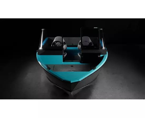 Windboat 4.6 DСX  двухконсольная - алюминиевая моторная лодка, изображение 3