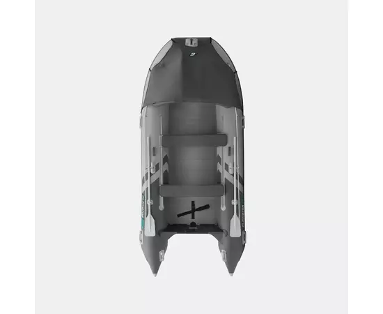 Гладиатор C400AL Active килевая с алюминиевым полом со стрингерами - моторная надувная лодка ПВХ, изображение 6