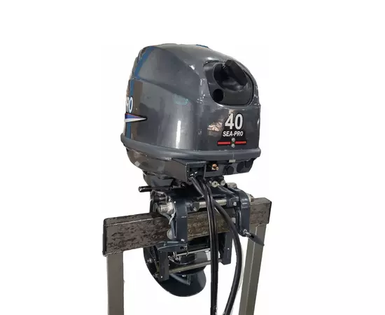 Sea-Pro T 40JS&E с водомётной насадкой (дистанция)  2х-тактный лодочный мотор, изображение 4