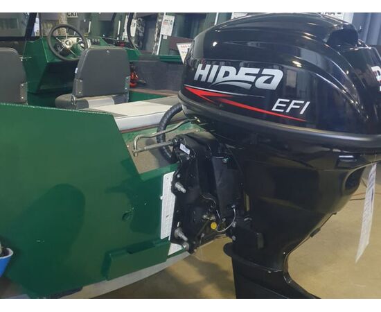 Комплект алюминиевой моторной лодки Windboat 4.2 DC Evo S с  лодочным мотором Hidea HDEF 30 FES-T., изображение 9