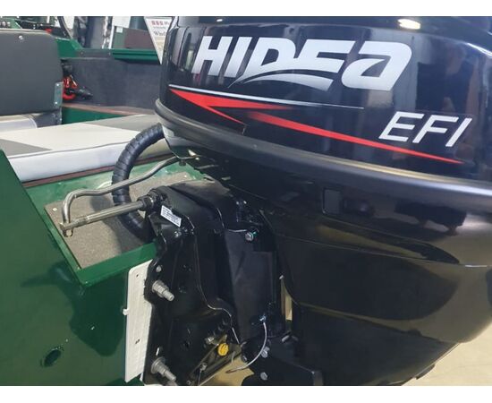 Комплект алюминиевой моторной лодки Windboat 4.2 DC Evo S с  лодочным мотором Hidea HDEF 30 FES-T., изображение 12