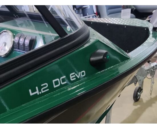 Комплект алюминиевой моторной лодки Windboat 4.2 DC Evo S с  лодочным мотором Hidea HDEF 30 FES-T., изображение 26