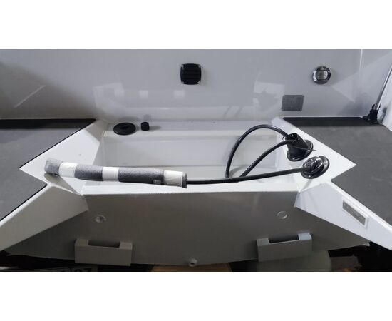 Windboat 4.5 DCX серая алюминиевая моторная лодка с дополнительной комплектацией, изображение 13