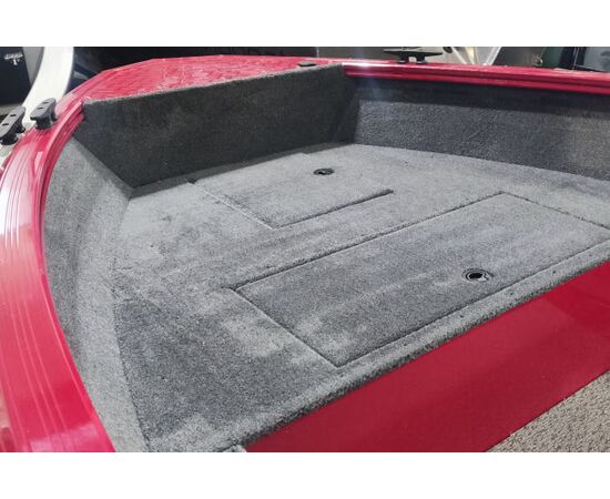 Windboat 4.2 C EVO красная алюминиевая моторная лодка с дополнительной комплектацией, изображение 3