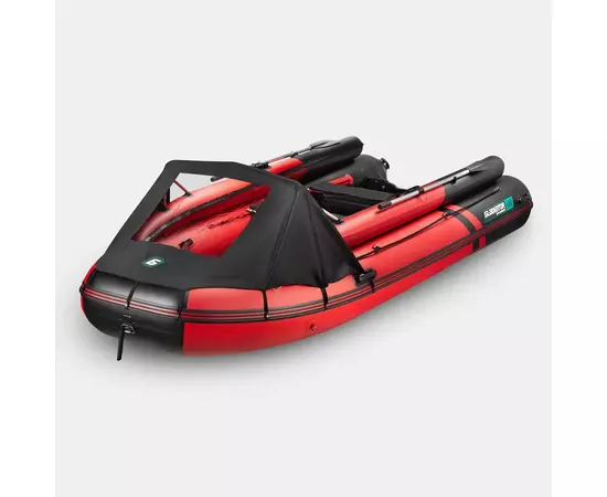 Гладиатор E450X PRO (НДНД) с фальшбортом - моторная надувная лодка ПВХ, изображение 12