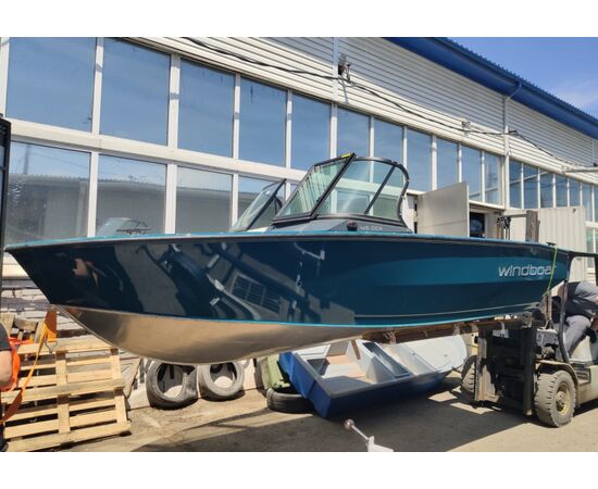 Windboat 4.6 DСX  алюминиевая моторная лодка с дополнительной комплектацией, изображение 2