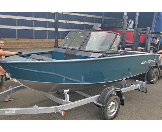 Windboat 4.6 DСX  Рестайлинг двухконсольная - алюминиевая моторная лодка, изображение 2