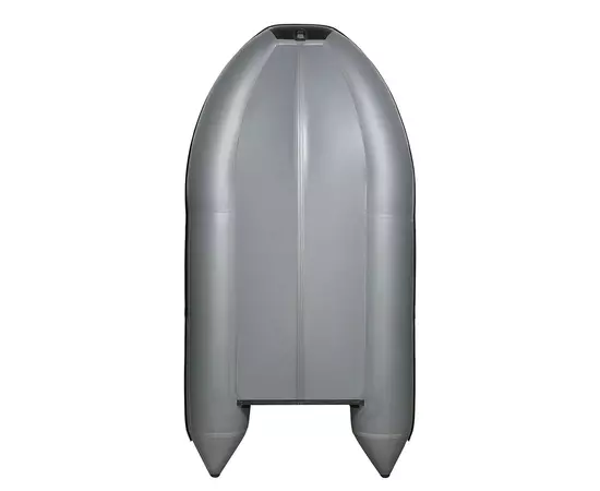 Адмирал 320 S PRO Lite килевая, с фанерным полом-книжкой со стрингерами - моторная надувная лодка ПВХ, Цвет лодки: Серо-черный, изображение 7