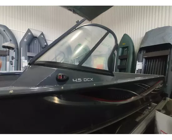 Windboat 4.5 DCX двухконсольная с дополнительной комплектацией - алюминиевая моторная лодка, изображение 11