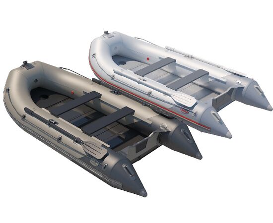 Badger SL 340 AL килевая с алюминиевым пайолом со стрингерами - моторная лодка ПВХ, изображение 3