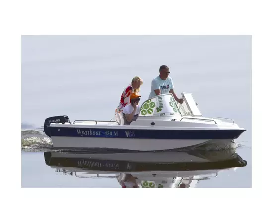 Пластиковая лодка Wyatboat-430 M (тримаран), Модель: Wyatboat-430 M (тримаран), изображение 2