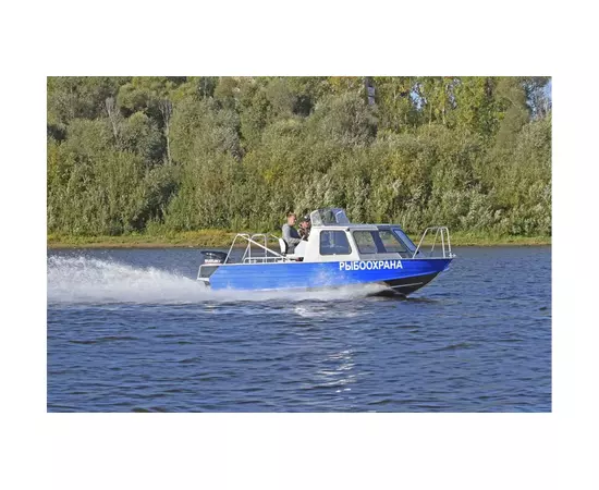 Алюминиевый катер Неман 550 с каютой, изображение 8