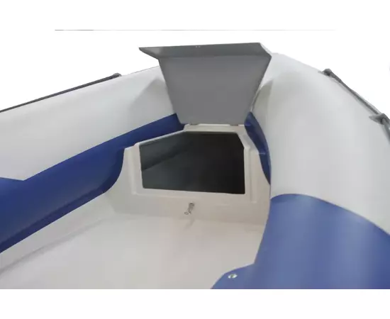 WinBoat 485RL с плоской палубой, двумя рундуками -  классический РИБ - жёстко-надувная моторная лодка, изображение 4