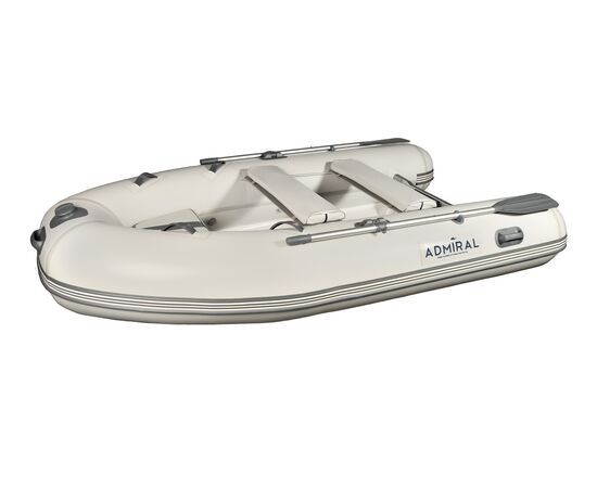 Адмирал RIB 305 - классический RIB - жёстко-надувная моторная лодка ПВХ, Цвет лодки: Серый, изображение 2