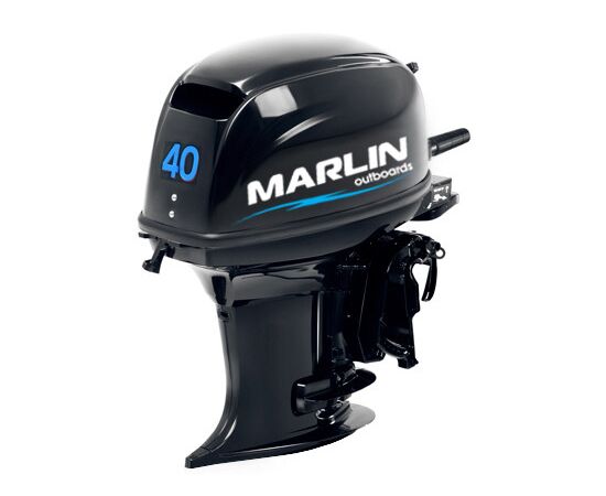 Marlin MP 40 AMH - Без редуктора - 2х-тактный лодочный мотор, изображение 3