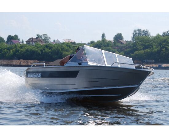 Windboat 45MPro капотная - алюминиевая моторная лодка (архив), изображение 3