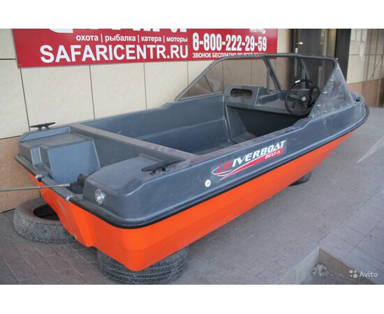 Лодка моторная Riverboat 41 Delta капот, изображение 5
