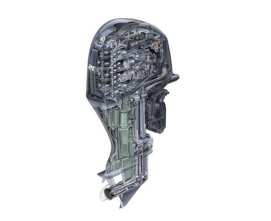 Yamaha F 200 FETX - 4х-тактный лодочный мотор, изображение 3