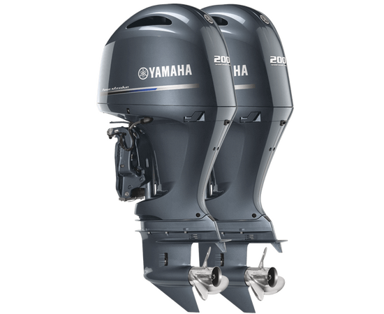 Yamaha FL 200 FETX с левосторонним вращением винта - 4х-тактный лодочный мотор, изображение 2