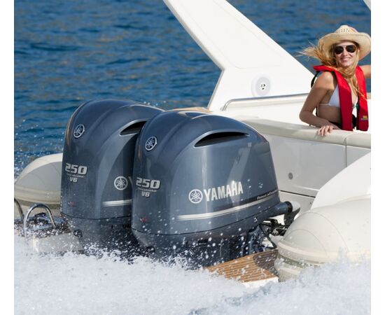 Yamaha FL 250 DETX c левосторонним вращением винта - 4х-тактный лодочный мотор, изображение 4