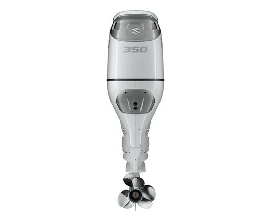 Suzuki DF350ATX (XX) White, с контрвращением винта, белый - 4х-тактный лодочный мотор, изображение 3