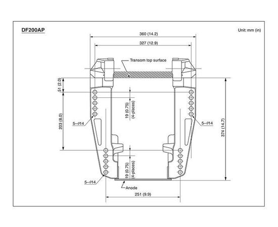 Suzuki DF200APL (X) с программируемым вращением винта - 4х-тактный лодочный мотор, изображение 5
