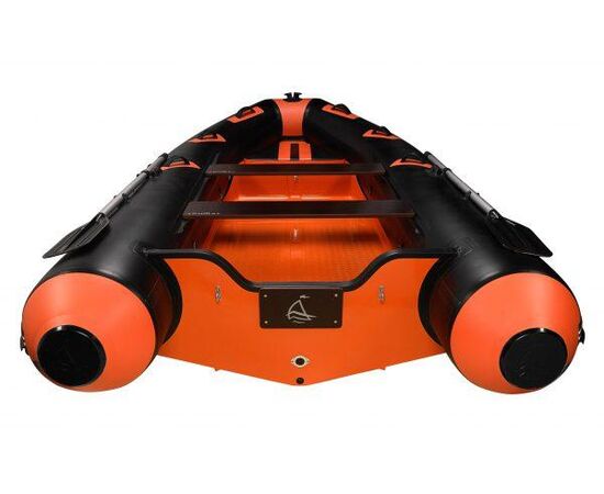 Адмирал RIB 380 - классический RIB - жёстко-надувная моторная лодка ПВХ, Цвет лодки: Серый, изображение 5