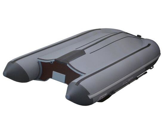 BoatsMan BT400SK килевая, со сплошным фанерным полом со стрингерами "гидролыжа" - моторная надувная лодка ПВХ, Цвет лодки: Графитово-серый, изображение 5