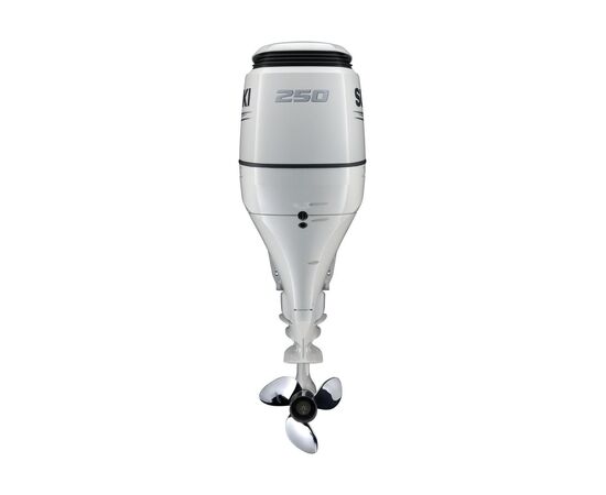 Suzuki DF250TX (XX) White, дистанция/электрозапуск/трим - 4х-тактный лодочный мотор, изображение 3