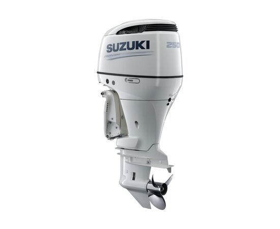 Suzuki DF250TX (XX) White, дистанция/электрозапуск/трим - 4х-тактный лодочный мотор, изображение 4