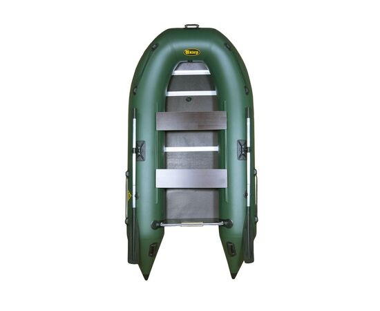 Инзер моторная 280V см, Ø 40, серая, со сплошным полом, килевая, надувная лодка ПВХ, изображение 6