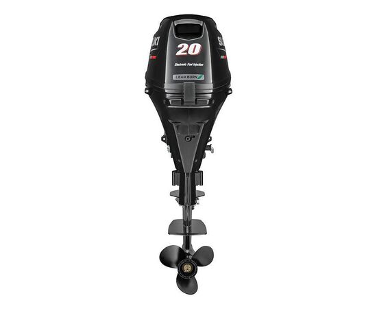 Suzuki DF20ARS (L) - дистанция/электрозапуск - 4х-тактный лодочный мотор, изображение 2