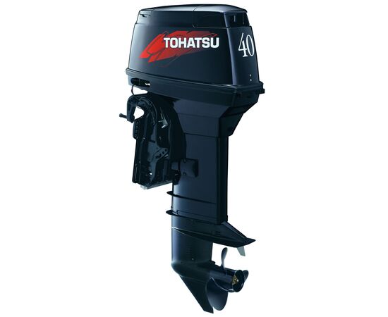 Tohatsu M40D2 EPOS с дистанционным управлением; впрыском масла - 2х-тактный лодочный мотор, изображение 2