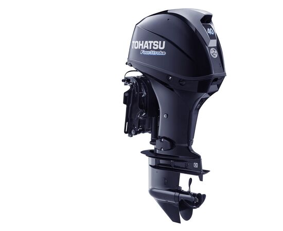 Tohatsu MFS 40A ETS с дистанционным или румпельным управлением, гидроподъёмником - 4х-тактный лодочный мотор, изображение 2