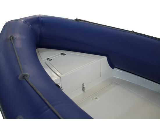 WinBoat 485RL с плоской палубой, двумя рундуками -  классический РИБ - жёстко-надувная моторная лодка, изображение 9