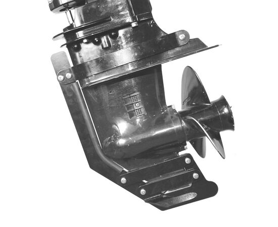 Защита редуктора для Suzuki DT9.9A/15A, DF8A, DF9.9B, DF9.9A/15A/20A, базовая, черная, изображение 2