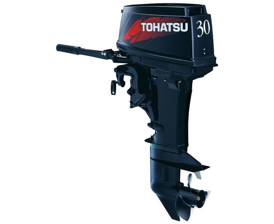 Tohatsu M30H EPL с дистанционным управлением; длинной  ногой - 2х-тактный лодочный мотор, изображение 2